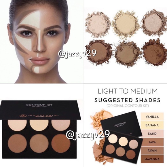 ANASTASIA CONTOUR KIT LIGHT TO MEDIUM Anastasia Powder
